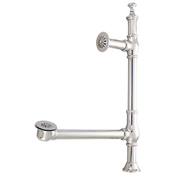 Kingston Brass Tub Drain, Brushed Nickel CC3098 - main